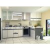 Exacompta Papelera ECOBIN 15 litros Office Gris 26,3x26,3x33,5 cm