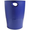 Exacompta Papelera ECOBIN 15 litros Office Azul 26,3x26,3x33,5 cm