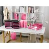 Exacompta Papelera ECOBIN 15 litros Office Rosa 26,3x26,3x33,5 cm