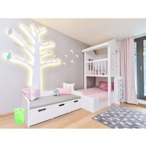 Exacompta Papelera ECOBIN 15 litros Office Verde 26,3x26,3x33,5 cm