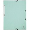 Exacompta 55533E Carpeta Aquarel A4 aglomerado color verde pastel 400 g/m².