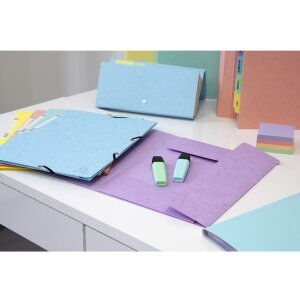 Carpeta elástica Exacompta Serie Colorspan Aquarel A4 Colores surtidos