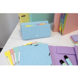 Carpeta elástica Exacompta Serie Colorspan Aquarel A4 Colores surtidos
