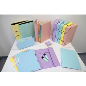 Carpeta elástica Exacompta Serie Colorspan Aquarel A4 Colores surtidos
