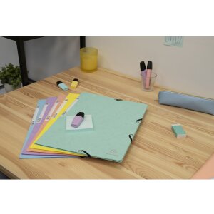 Carpeta elástica Exacompta Serie Colorspan Aquarel A4 Colores surtidos