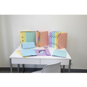 Carpeta elástica Exacompta Serie Colorspan Aquarel A4 Colores surtidos