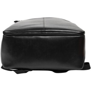 Exacompta 17637E Mochila portatil cuero negro hidrófugo 17 pulgadas Exactive