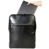 Exacompta 17637E Mochila portatil cuero negro hidrófugo 17 pulgadas Exactive