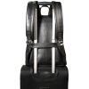 Exacompta 17637E Mochila portatil cuero negro hidrófugo 17 pulgadas Exactive
