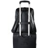 Exacompta 17637E Mochila portatil cuero negro hidrófugo 17 pulgadas Exactive