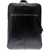 Exacompta 17637E Mochila portatil cuero negro hidrófugo 17 pulgadas Exactive