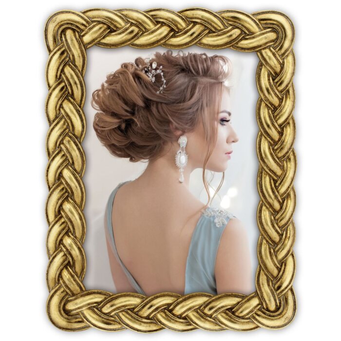 Marco barroco Lier 13x18 cm oro