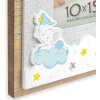 ZEP Marco para bebé Ilaria 10x15 cm azul