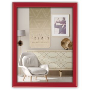 Marco de madera Aosta 30x45 cm rojo