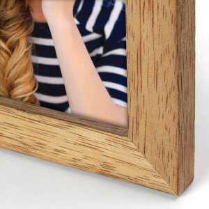 Marco de fotos de madera Anzio 13x18 cm marrón