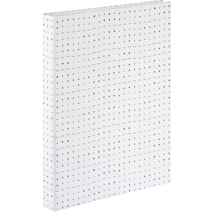 Álbum espiral Hama Graphic Squares 19x24,5 cm 40 páginas blancas