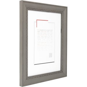 Marco de madera Alma 10x15 cm gris
