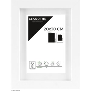 Ceanothe Marco Oslo con Passepartout 20x30 cm blanco