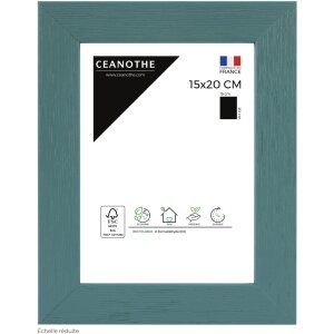 Ceanothe Marco de madera Tutti Frutti 15x20 cm turquesa