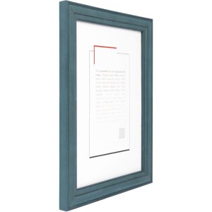 Ceanothe Marco de madera Belle-Ile 18x24 cm azul