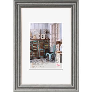 Marco de madera Grado - 20x30 cm - plata