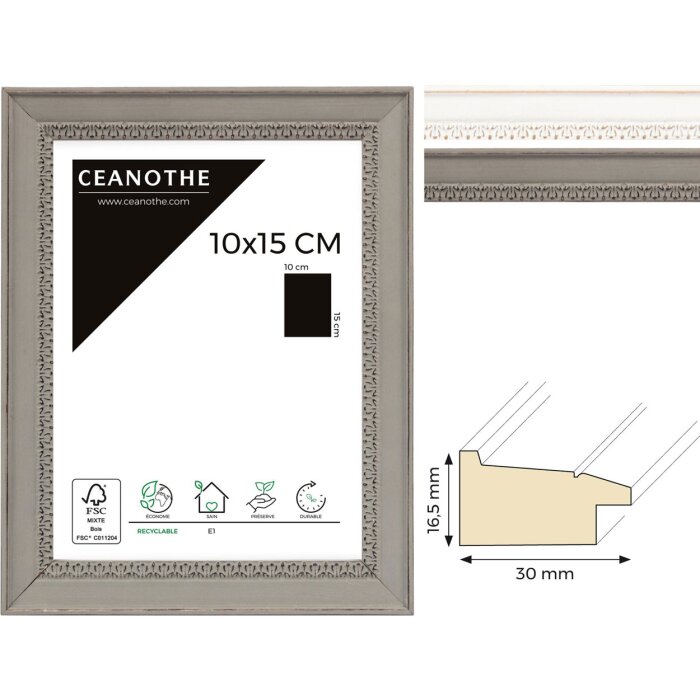 Ceanothe Marco de madera Alma de 10x15 cm a 50x70 cm