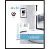 Marco de protección contra incendios Nielsen C2 estructura negro mate 40x50 cm
