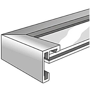 Marco Nielsen C2 Estructura Plata Mate 40x50 cm