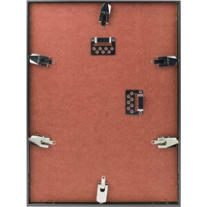 Marco de protección contra incendios Nielsen C2 Estructura Plata Mate 42x60 cm