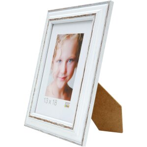 Marco de madera Deknudt S221H3 blanco 40x60 cm