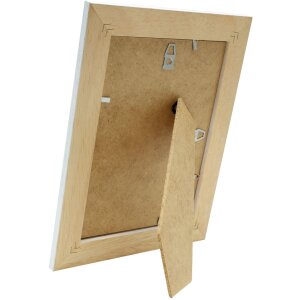 Marco de madera Deknudt S221H3 blanco 40x60 cm