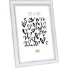 Marco de madera Deknudt S221H3 blanco 40x60 cm