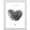 Marco de madera Deknudt S221H3 blanco 40x60 cm