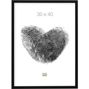 Marco de madera Deknudt S41JL2 negro 7x10 cm