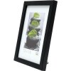 Marco de madera Deknudt S43AK2 negro 21x29,7 cm marco para certificado A4