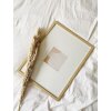 Marco de madera Deknudt S44CH1 roble 30x40 cm con passe-partout 13x13 cm