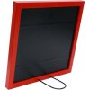 Marco de Navidad de madera Deknudt S45SK4E2 rojo 10x15 cm