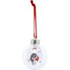 Deknudt Foto Bola de Navidad S66FJ1 transparente 7,6 x7,6 cm