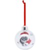 Deknudt Foto Bola de Navidad S66FJ1 transparente 7,6 x7,6 cm
