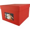 HNFD Caja de Fotos XL Kandra 700 fotos 15x20 cm tomate acanalado