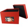HNFD Caja de Fotos XL Kandra 700 fotos 15x20 cm tomate acanalado