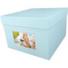 HNFD XL Photo Box Kandra 700 fotos 15x20 cm aqua acanalado