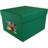 HNFD Caja de fotos XL Kandra 700 fotos 15x20 cm abeto verde acanalado