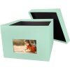 HNFD XL Caja de Fotos Kandra 700 fotos 15x20 cm menta acanalada