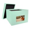 HNFD XL Caja de Fotos Kandra 700 fotos 15x20 cm menta acanalada