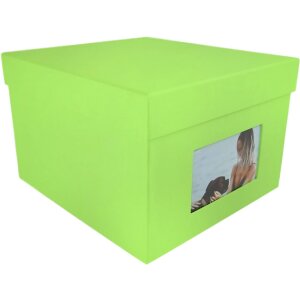 HNFD XL Caja de Fotos Kandra 700 fotos 15x20 cm manzana acanalada
