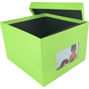 HNFD XL Caja de Fotos Kandra 700 fotos 15x20 cm manzana acanalada