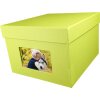 HNFD XL Caja de Fotos Kandra 700 fotos 15x20 cm acanalado verde mayo
