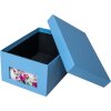 HNFD Photo Box Kandra azul oscuro acanalado 700 fotos 10x15 cm