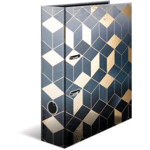 Carpeta con motivos HERMA Cubos A4